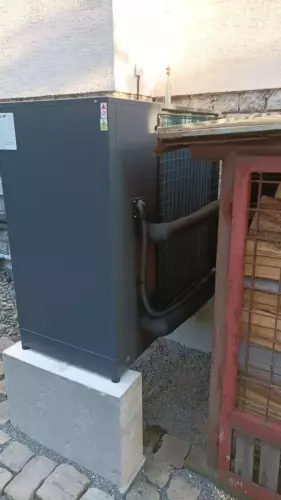 Instalace tepelného čerpadla HOTJET - Úvaly